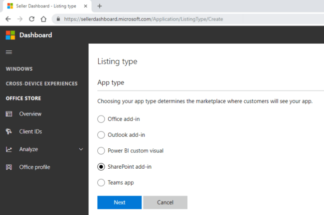 Publish SharePoint Add In To Office Store